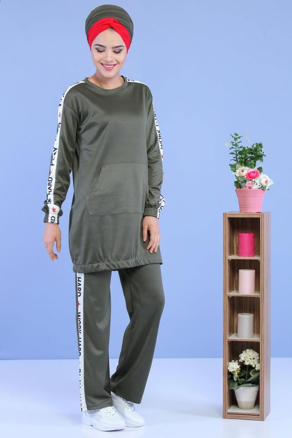 Tunik Pantolon Haki - 02 7049 Haki - 7049