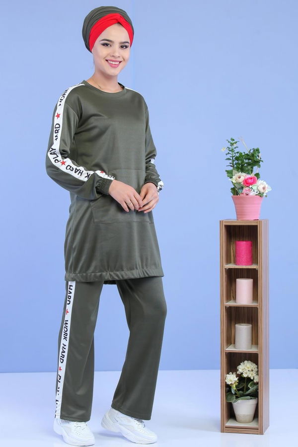 Tunik Pantolon Haki - 02 7049 Haki - 7049