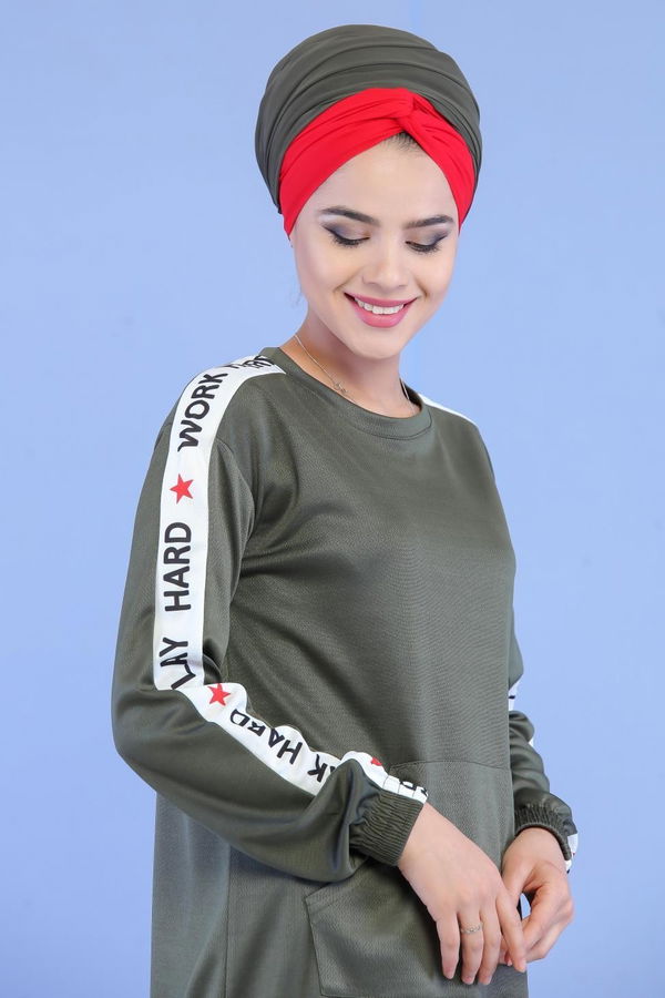 Tunik Pantolon Haki - 02 7049 Haki - 7049