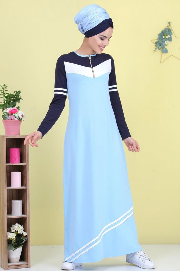 Elbise Mavi - 02 5122 Mavi - 5122 MAVİ