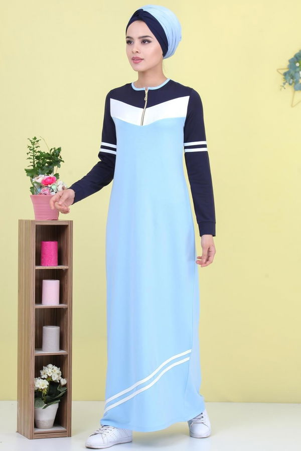 Elbise Mavi - 02 5122 Mavi - 5122 MAVİ