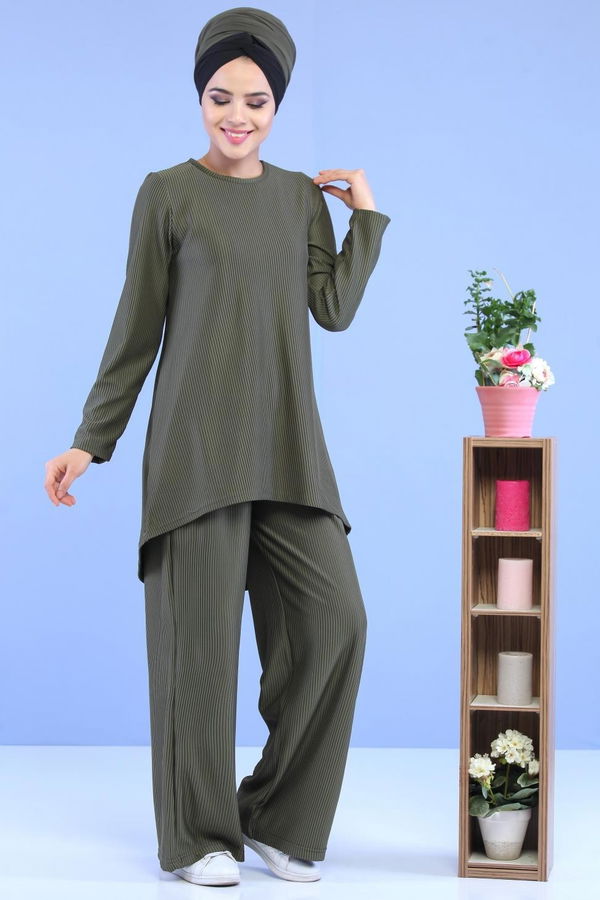 Tunik Pantolon Haki - 02 7090 Haki - 7090 HAKİ