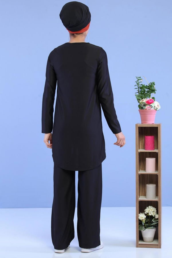 Tunik Pantolon Siyah - 02 7090 Siyah - 7090