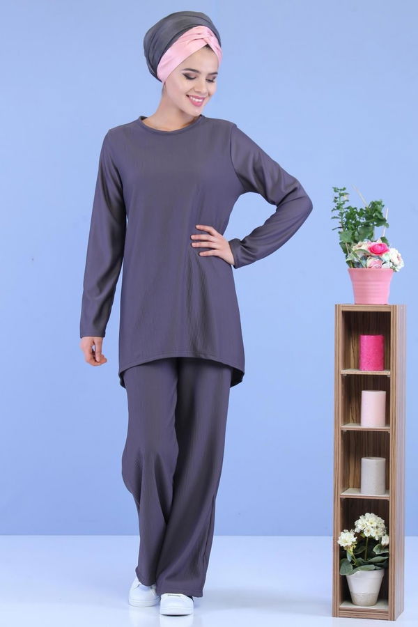 Tunik Pantolon Füme - 02 7090 Antrasit - 7090