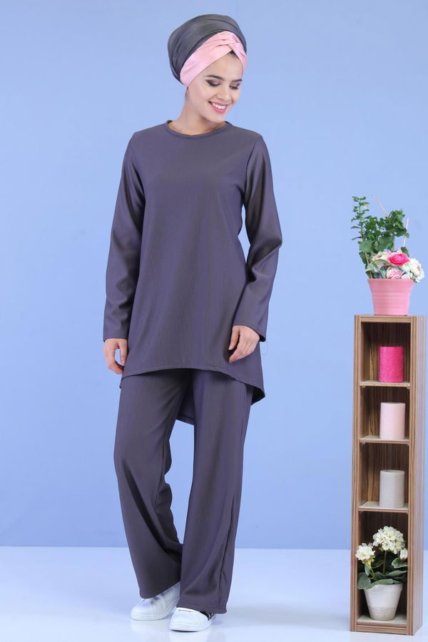 Tunik Pantolon Füme - 02 7090 Antrasit - 7090