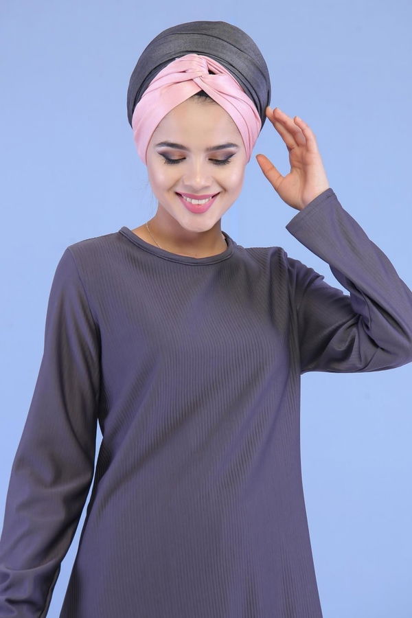 Tunik Pantolon Füme - 02 7090 Antrasit - 7090