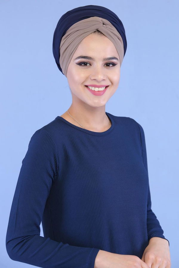 Tunik Pantolon Kombin Lacivert - 02 7101 Lacivert - 7101