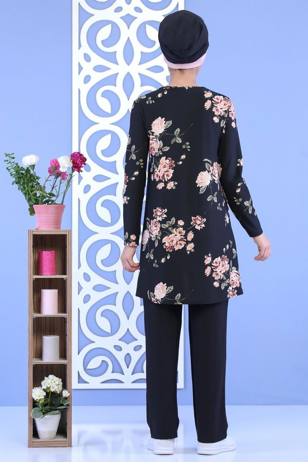 Tunik Pantolon Siyah - 02 7114 Siyah - 7114