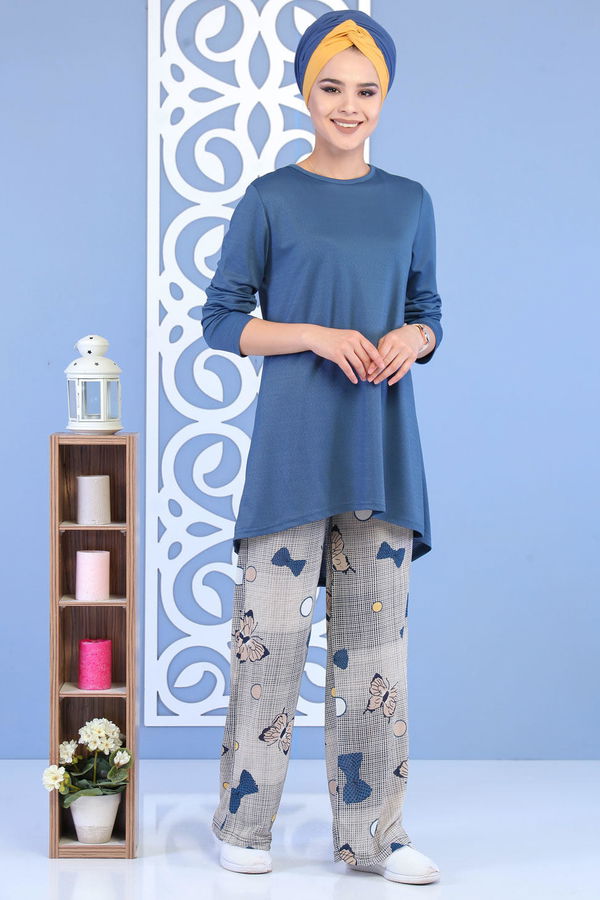 Tunik Pantolon Mavi - 02 7134 Mavi - 7134