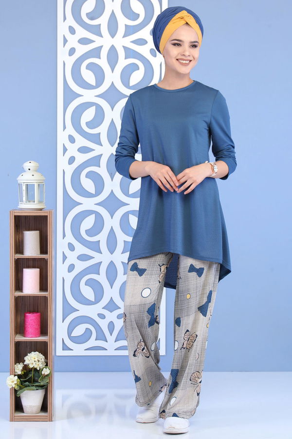 Tunik Pantolon Mavi - 02 7134 Mavi - 7134