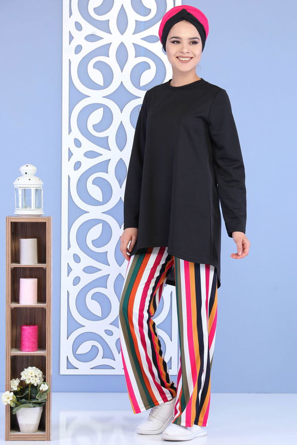 Tunik Pantolon Siyah - 02 6880 Siyah - 6880