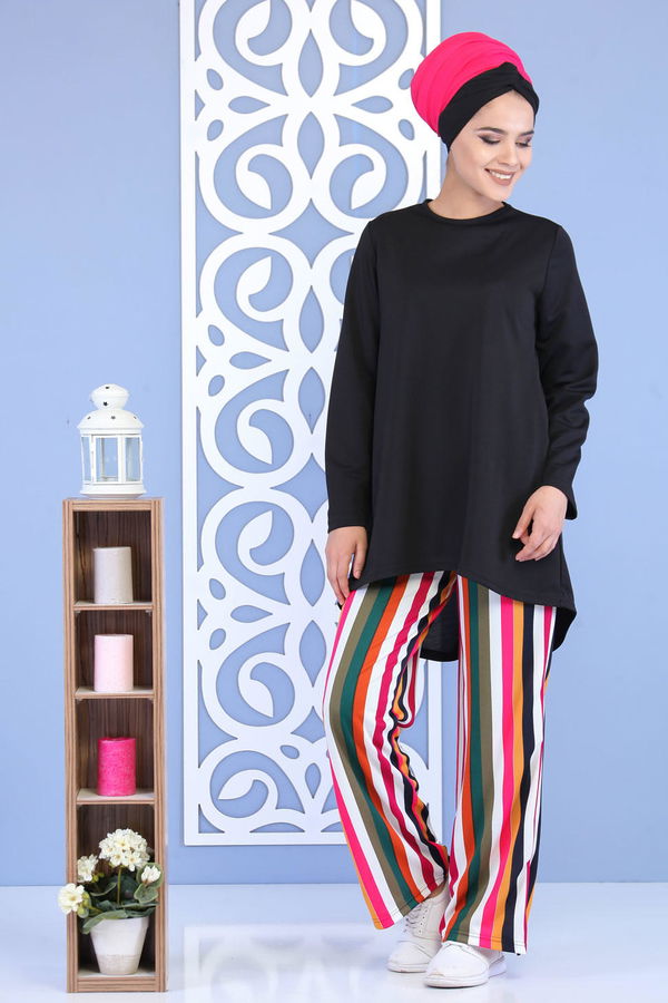 Tunik Pantolon Siyah - 02 6880 Siyah - 6880