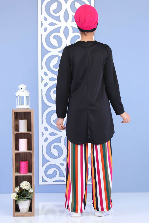 Tunik Pantolon Siyah - 02 6880 Siyah - 6880
