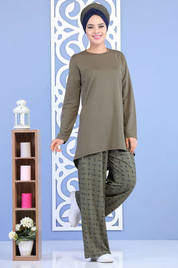 Tunik Pantolon Haki - 02 7149 Haki - 7149