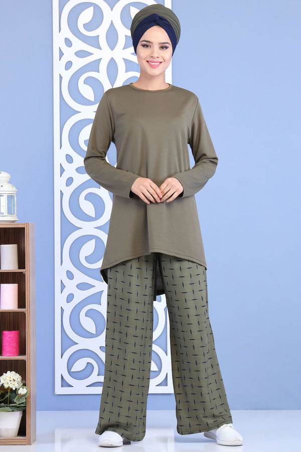 Tunik Pantolon Haki - 02 7149 Haki - 7149