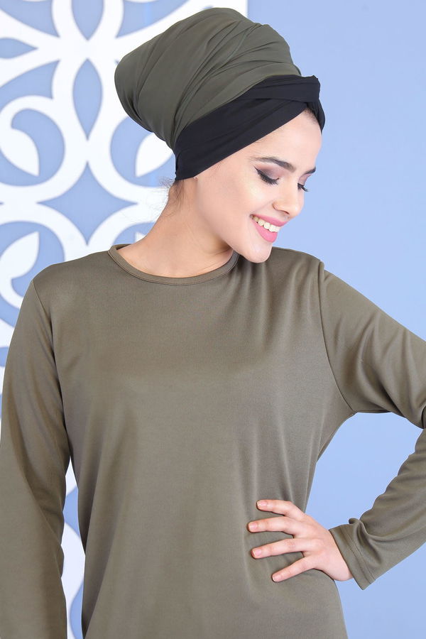 Tunik Pantolon Haki - 02 7150 Haki - 7150
