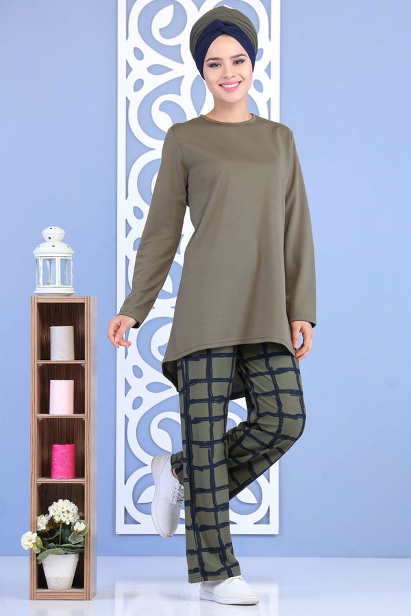 Tunik Pantolon Haki 02 7151 Haki - 7151