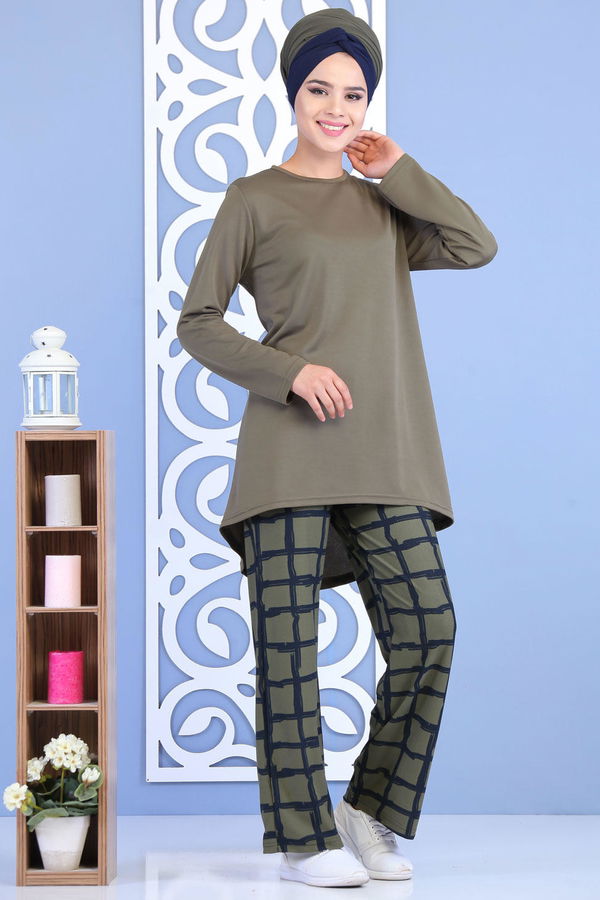 Tunik Pantolon Haki 02 7151 Haki - 7151