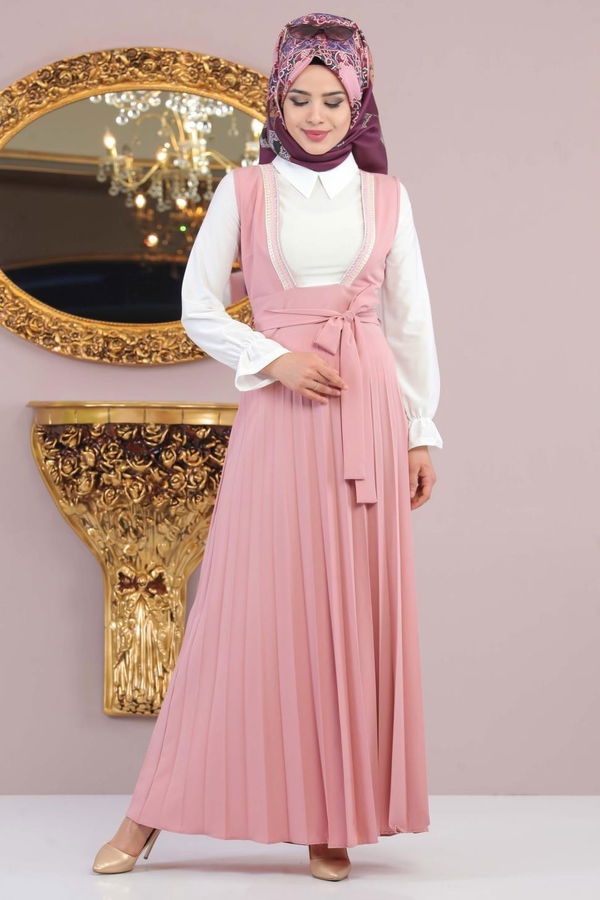 Pliseli Jile Pudra - 02 1128 Pembe - 1128