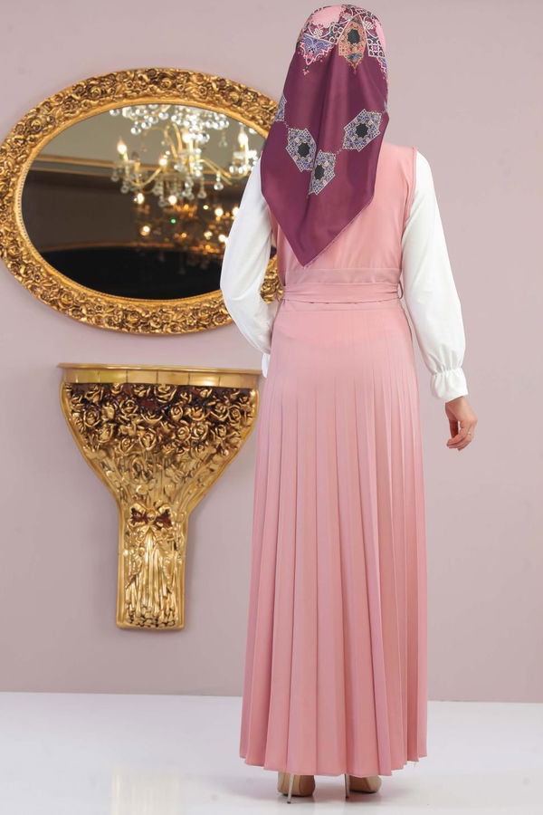 Pliseli Jile Pudra - 02 1128 Pembe - 1128