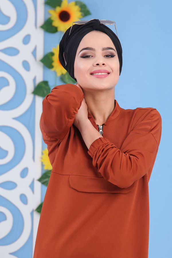 Tunik Pantolon Kiremit - 02 7195 Kiremit - 7195 KİREMİT
