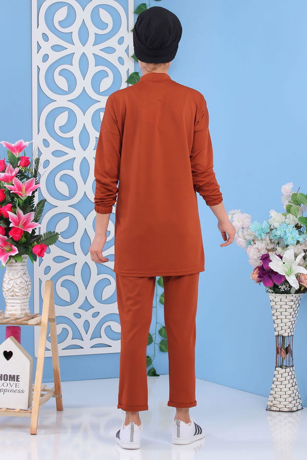 Tunik Pantolon Kiremit - 02 7195 Kiremit - 7195 KİREMİT