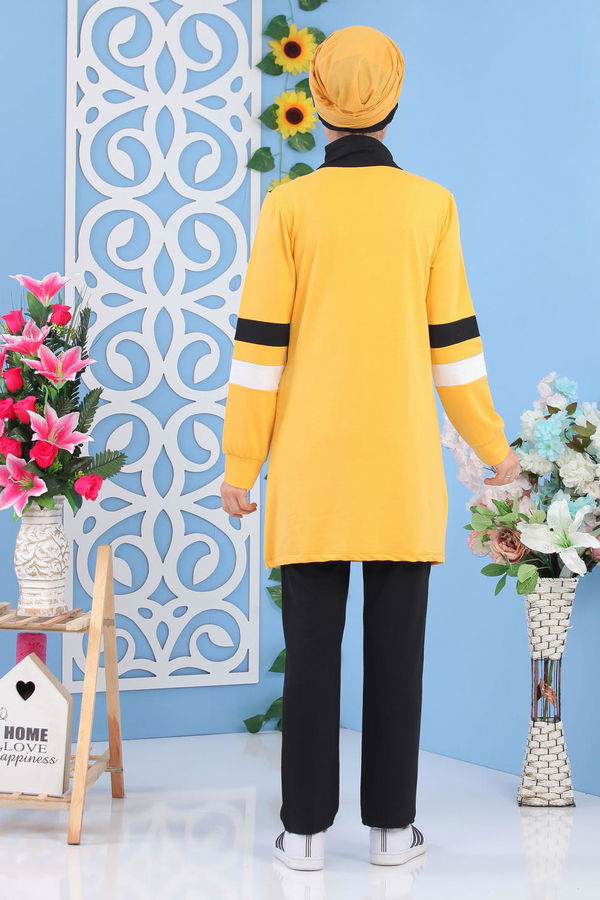 Tunik Pantolon Hardal - 02 5131 Sarı - 5131