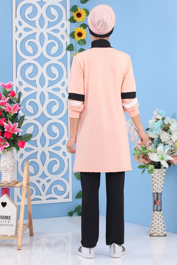 Tunik Pantolon Pudra - 02 5131 Pembe - 5131