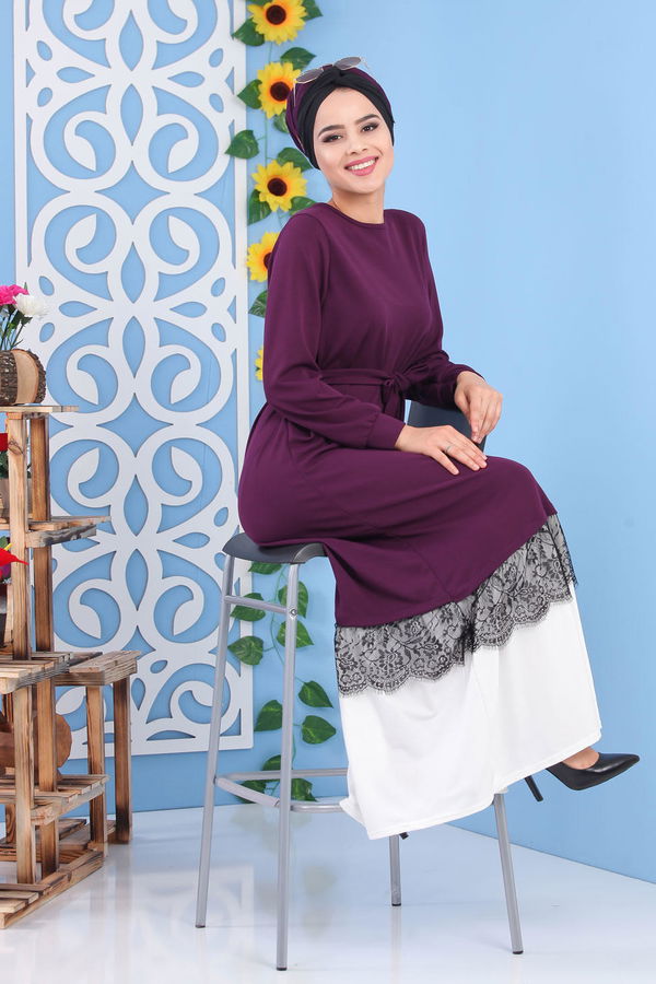 Elbise Mor - 02 7212 Mor - 7212