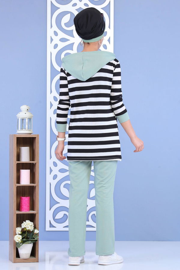 Tunik Pantolon Takım Haki Yeşil - 5133