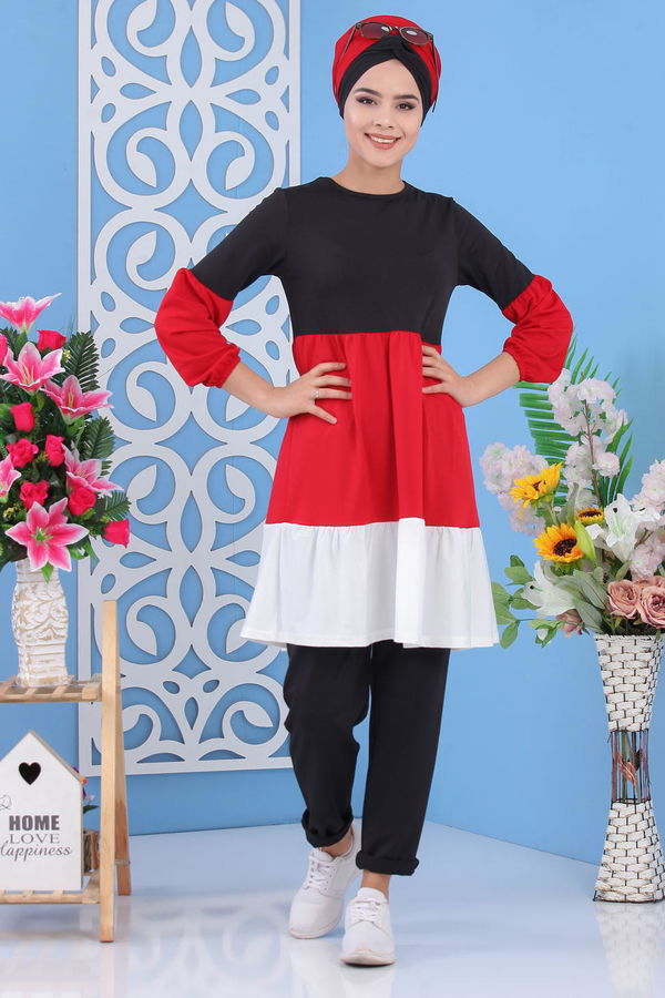 Tunik Pantolon Siyah - 02 7245 Siyah - 7245