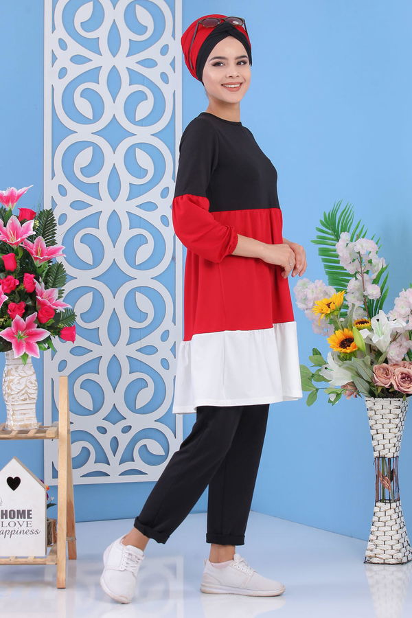Tunik Pantolon Siyah - 02 7245 Siyah - 7245