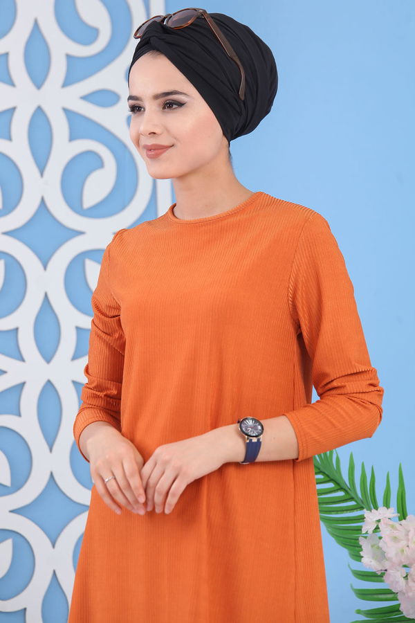 Tunik Pantolon Hardal - 02 7251 Sarı - 7251
