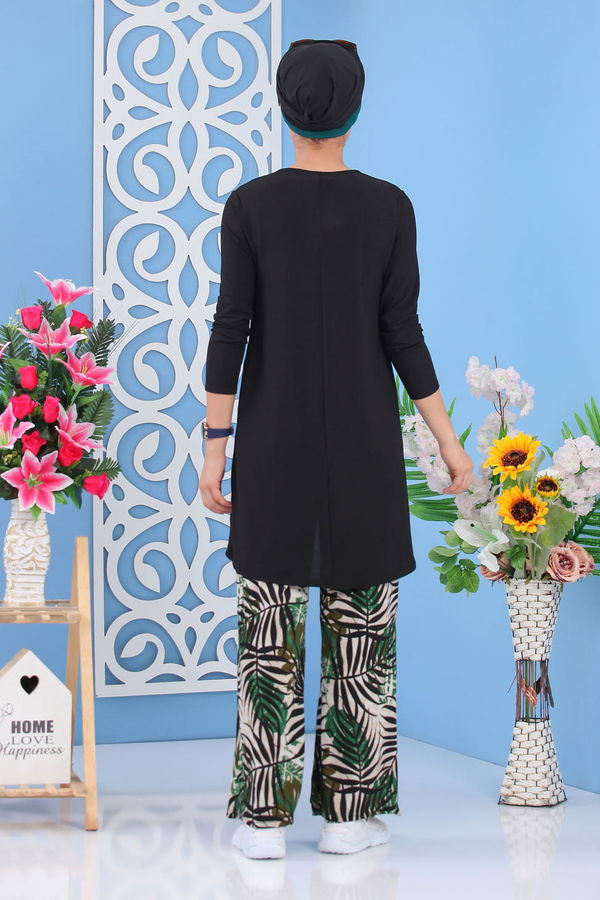 Tunik Pantolon Siyah - 02 7251 Siyah - 7251