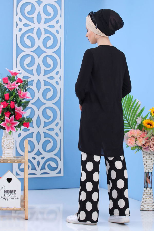 Tunik Pantolon Siyah - 02 7297 Siyah - 7297 SİYAH