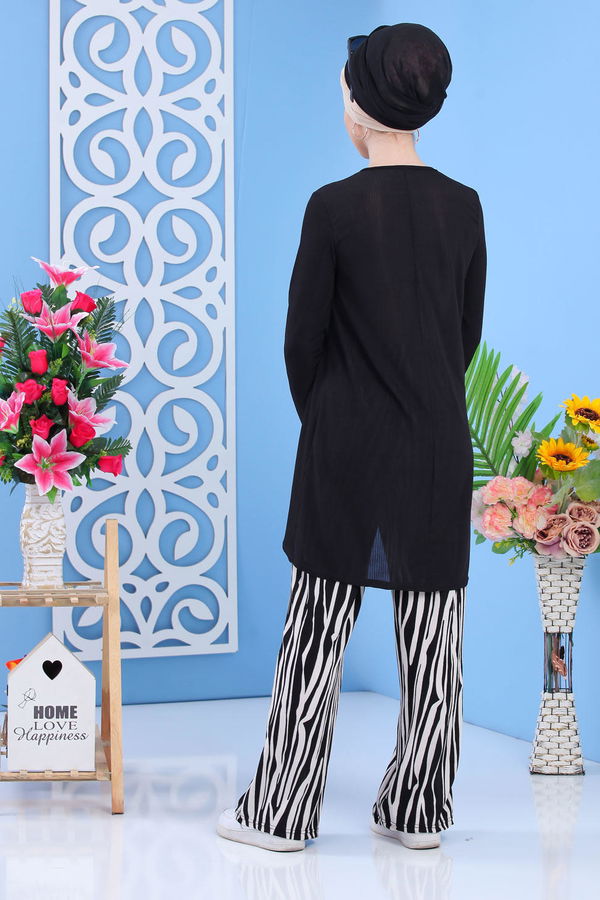 02 7301 TUNiK PANTOLON - SIYAH Siyah - 7301