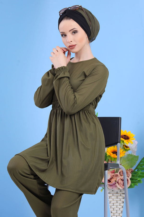 Tunık Pantolon Haki - 02 7304 Haki - 7304