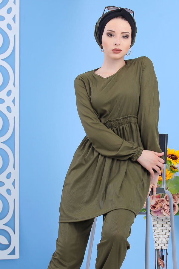 Tunık Pantolon Haki - 02 7304 Haki - 7304