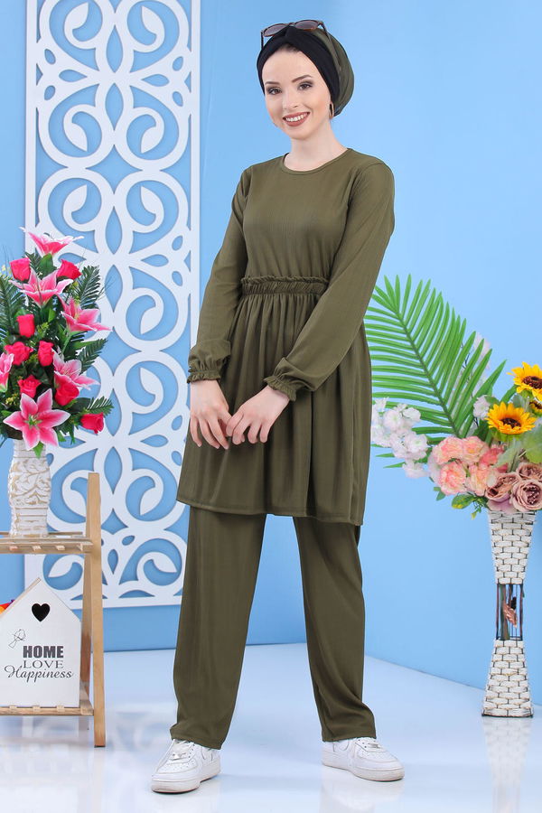 Tunık Pantolon Haki - 02 7304 Haki - 7304