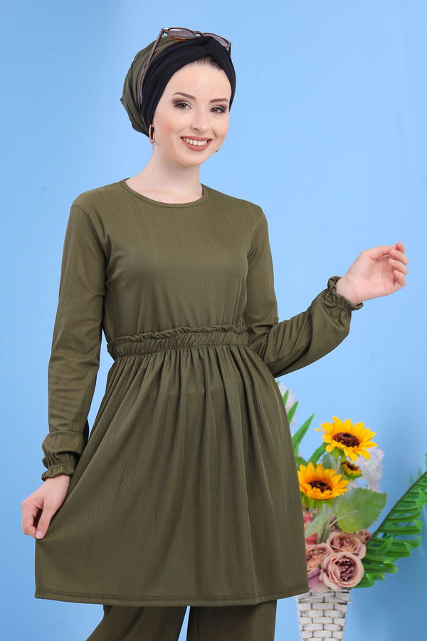 Tunık Pantolon Haki - 02 7304 Haki - 7304