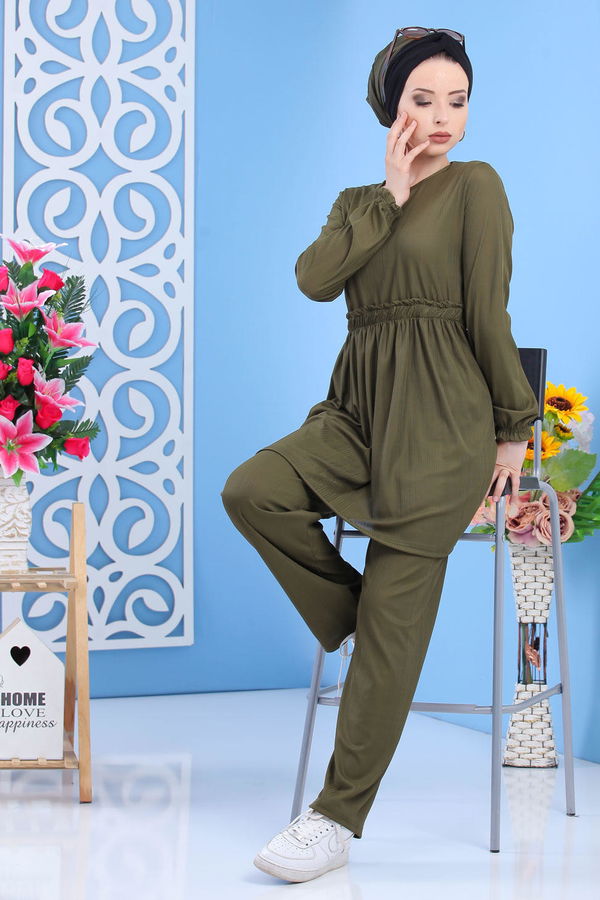 Tunık Pantolon Haki - 02 7304 Haki - 7304