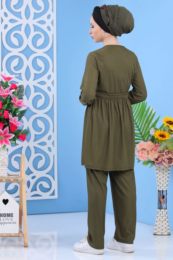 Tunık Pantolon Haki - 02 7304 Haki - 7304