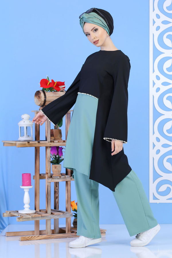 Tunik Pantolon Siyah Çagla - 02 1133 Siyah - 1133
