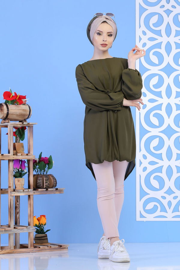 Tunik Pantolon Fuşya Siyah  Fuşya - 1127