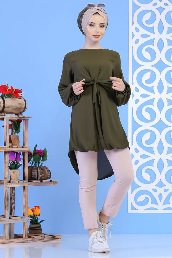 Tunik Pantolon Fuşya Siyah  Fuşya - 1127
