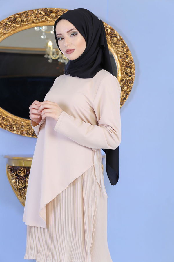 Tunik Pantolon  Bej - 1188