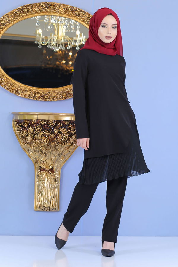 Tunik Pantolon  Siyah - 1188