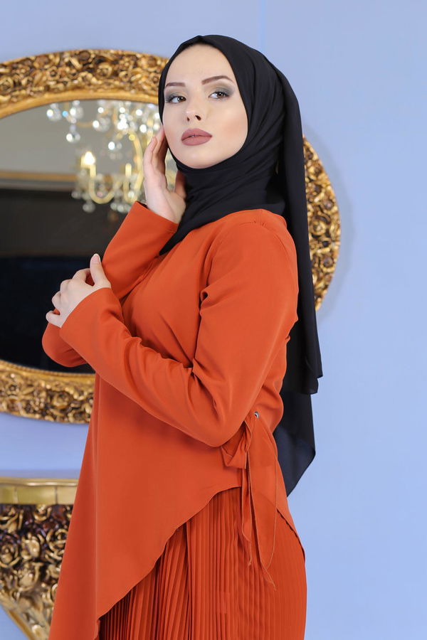 Tunik Pantolon  Kiremit - 1188