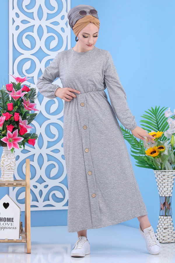 Elbise Gri - 03 5138 Gri - 5138