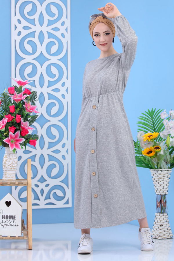 Elbise Gri - 03 5138 Gri - 5138